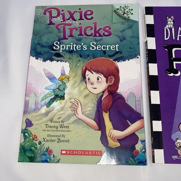 Pixie Tricks Diary Of A Pug Scholastic Grade 2 Book Lot - Picture 2 of 5